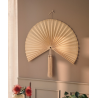Eventail mural pompom 11,8 cm