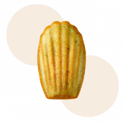 Madeleines pistache