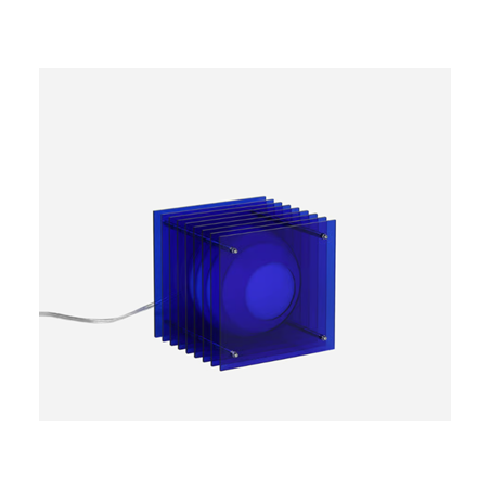 Lampe de table Lop Small Square Plastique