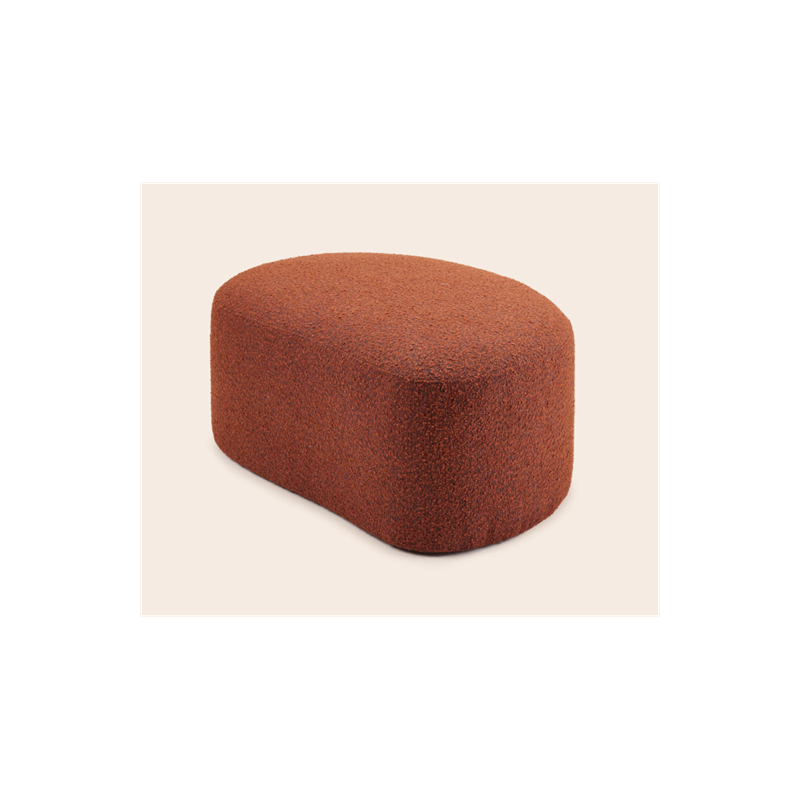 Pouf Jlika bouclette